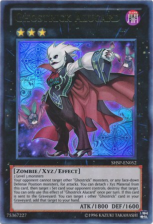 Yu-Gi-Oh! - Ghostrick Alucard (SHSP-EN052) - Shadow Specters - Unlimited Edition - Ultra Rare