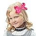 25 PCS Hair Bows 6 inch Grosgrain Ribbon Boutique Hair Bow Clips for Girls