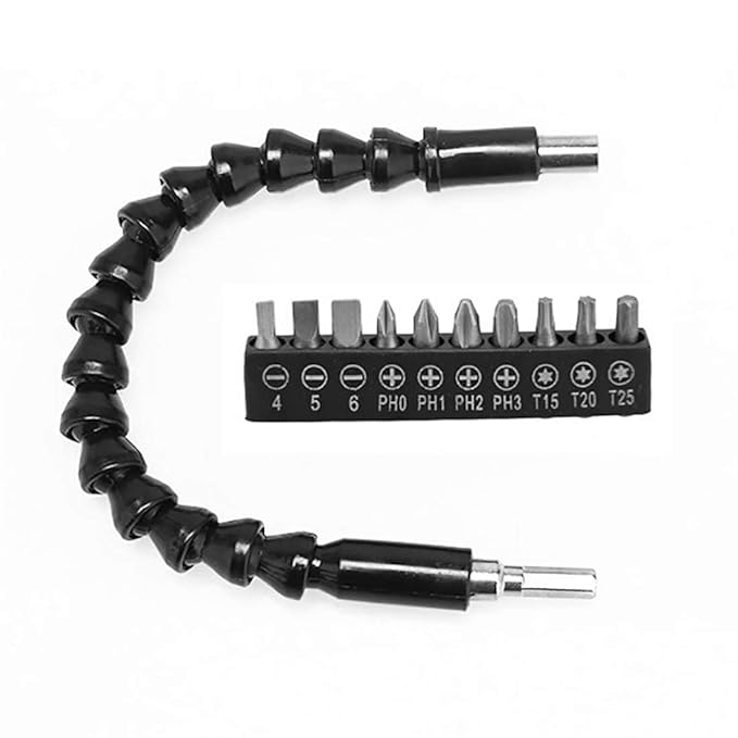 Flexible Shaft Head Flexible Drill Bit Extension Soft Flexible