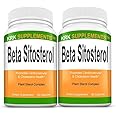 KRK SUPPLEMENTS 2 Bottles Beta Sitosterol 800mg Per Serving 180 Total Capsules Prostate Support