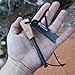 LionTac Survival Fire Starter Flint & Steel Striker for Bushcraft and Emergency, Firesteel Magnesium That is 5/16 inches Thick, Waterproof Ferro Rod with Custom Wood Handle and Necklace Paracordthumb 3