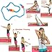 Strap Exercise Bands Stretching Workout Silicone Rope - Excellent Gift for Office Worker Beginner Yogis Amateur Athletes - to Stretch Shoulders Back Legs Hamstrings