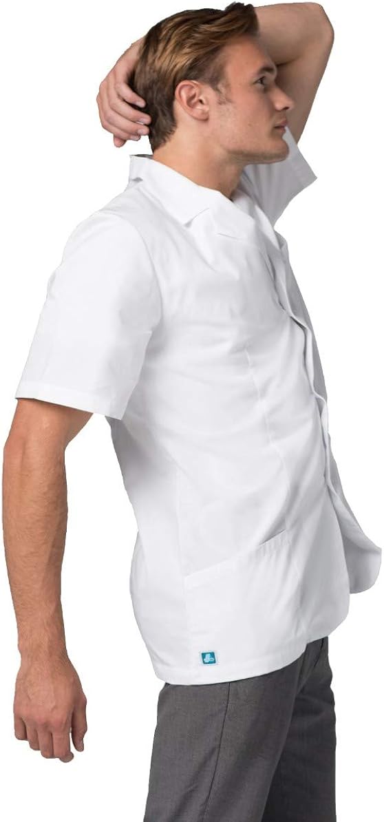 Adar Universal Unisex Lab Coats - Short Sleeve 31" Consultation Lab Coat: Clothing
