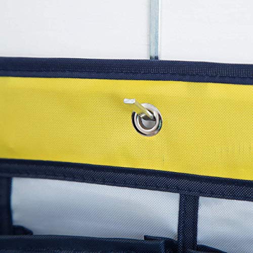 Tamicy Digital Numbered Classified Bags - 30 Pockets Classroom Conference Room Mobile Phone Storage Bags Personal Belongings Organizer Pocket Calculator Holders with Hooks.