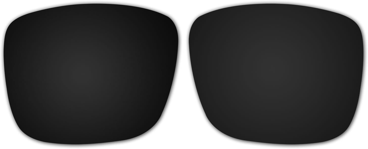Polarized Replacement Sunglasses Lenses for Spy Discord - Black