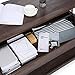 Sekey Home Lift Top Coffee Table, 2-Tier Cocktail Table with Hidden Storage for Living Room, Wood Look Accent Furniture,Smoky Oak