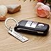 FAINOL Dad Boyfriend Gifts Drive Safe Keychain Personalized Key Chain I Need You Here with me for Men (Silver)