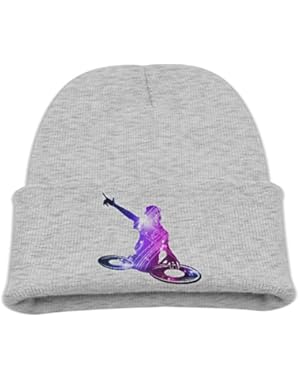 DJ On Turntables Funny Baby SOF Hat Cute Cotton Cap Beanies