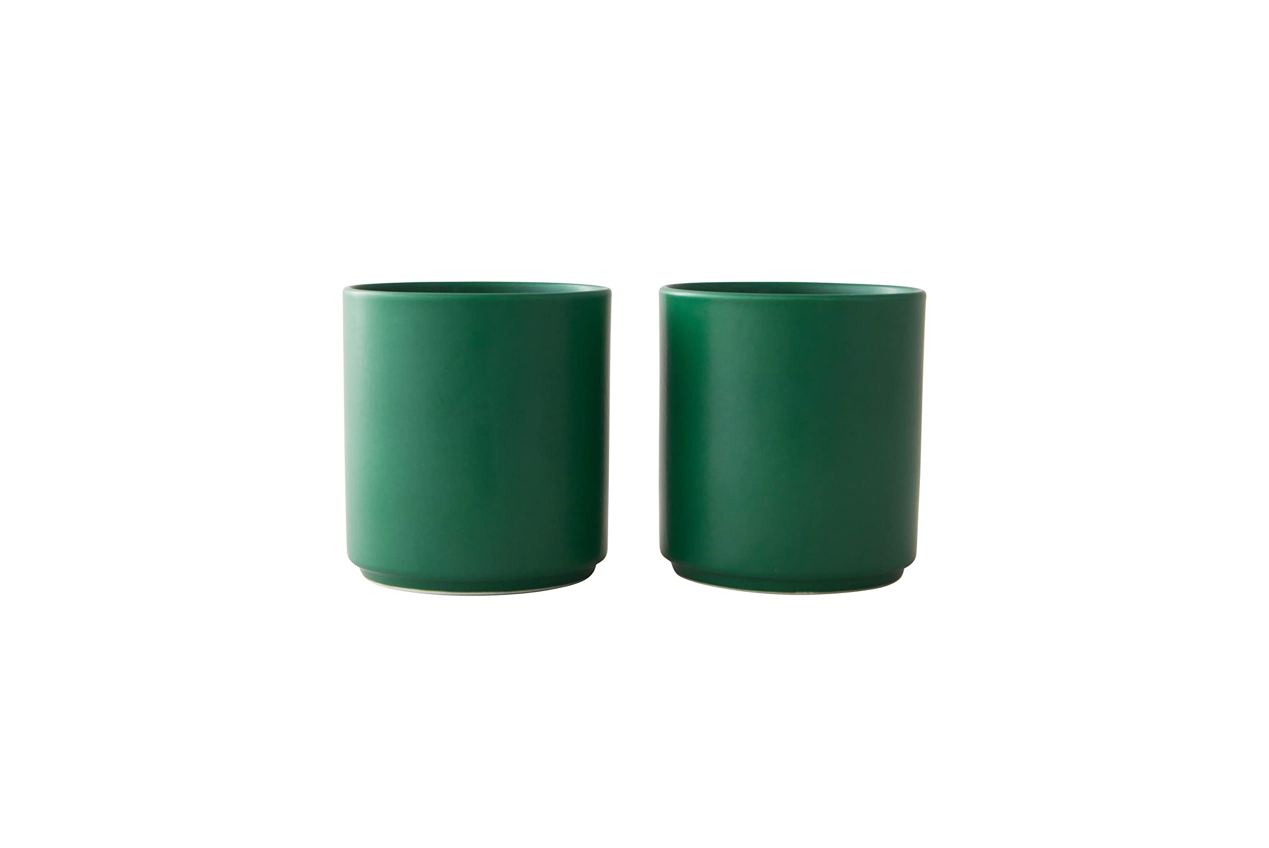 Design Letters Favourite ceramic coffee cup Set of 2 | Reusable Coffee & Tea Cup | Gifts for Women, Men, friends, dad, mom | Novelty coffee cup with statement | Dishwasher/Microwave Safe | Grass Green