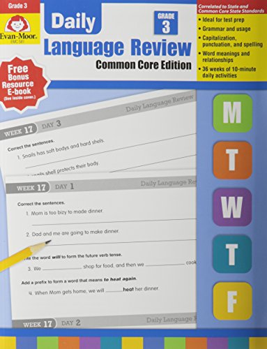 Daily Language Review, Grade 3, by Evan Moor