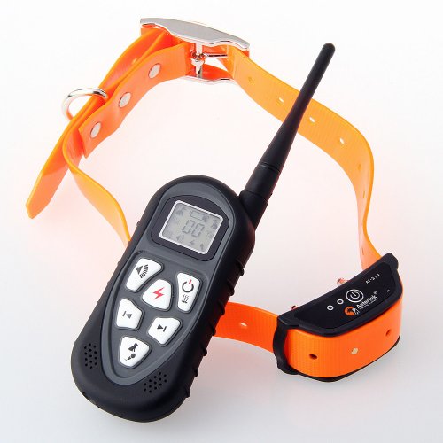 UPC 702685387048, Aetertek AT-219 New Version 600 Yard Remote Control Dog Training Collar Shock Vibration Auto Anti-bark for 1 Large Dog