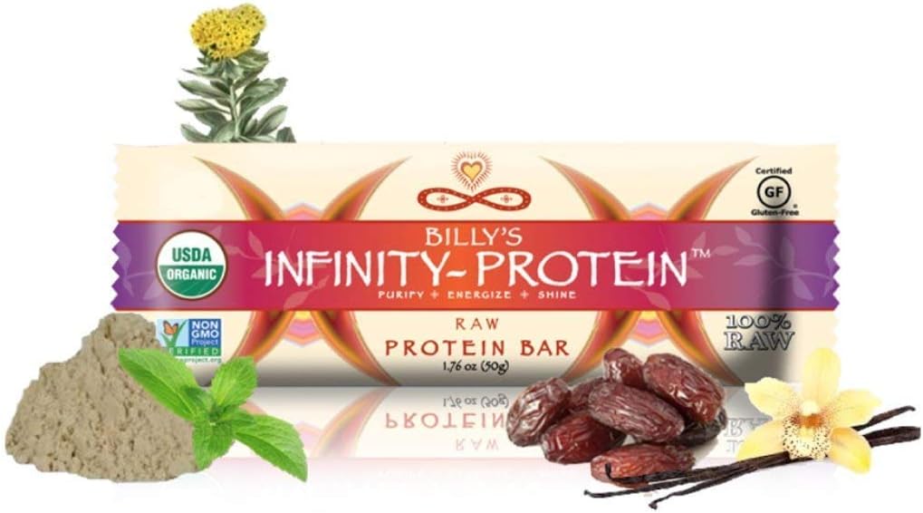 Infinity Protein Bar 1.76oz bar by Billy's Infinity Greens