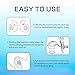 Swimming Earplugs for Swimmers 2 Pairs Waterproof Reusable Silicone Ear Plugs for Men & Women Showering Bathing Surfing and Other Water Pool Sports Adults Size