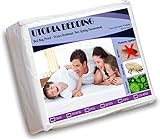 Zippered Box Spring Encasement (Cal King) Ample Zipper Opening for Easy Use - Bed Bug Proof Cover, Water Resistant, Ultimate Protection against Insects, Dust Mites and Allergens by Utopia Bedding