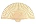 Mcupper-Chinese Sandalwood Fan (Set of 48 pcs) - Hand Held Folding Fans for Wedding Decoration, Birthdays, Home Gifts by Super Z Outlet