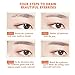 Liquid Eyebrow Pen,Long-lasting Tint Dye Cream 24 hours Waterproof Tattoo Eyebrow Pen For Eyebrow Make Up with 4 Tips (02.Brown)