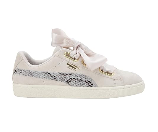 suede heart snake lux women's sneakers