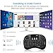 GooBang Doo XB-III Android 7.1 TV Box, 2GB RAM 16GB ROM Amlogic Quad Core 64 Bits Processor 3D 4K Bluetooth with i10 mini Keyboard - Black