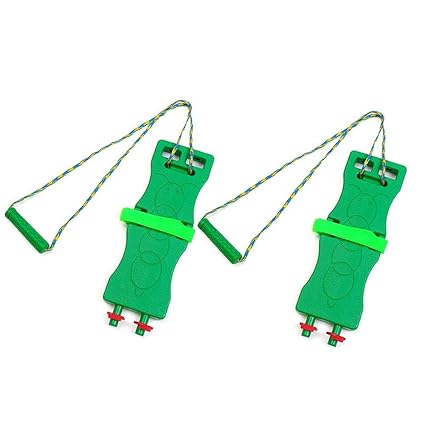 VIPECO Child Rocking Seesaw Balance Board Sensory Training Outdoor Toy (Green) Reliable Quality Material: ABS