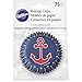 Wilton 75 Count Nautical Theme Cupcake Liners