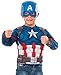 Rubies Imagine Child's Marvel Captain America: Civil War Captain America Muscle Chest Shirt, Small