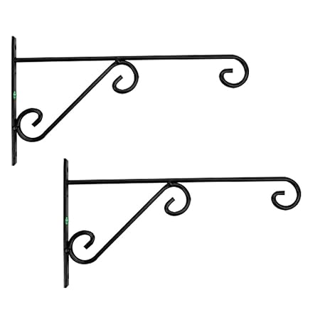 TrustBasket Wall Bracket Plant Hanger - Set of 2