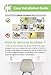 DHHOUSE - Pearl Black Contact Paper, Decorative Self-Adhesive Film,16
