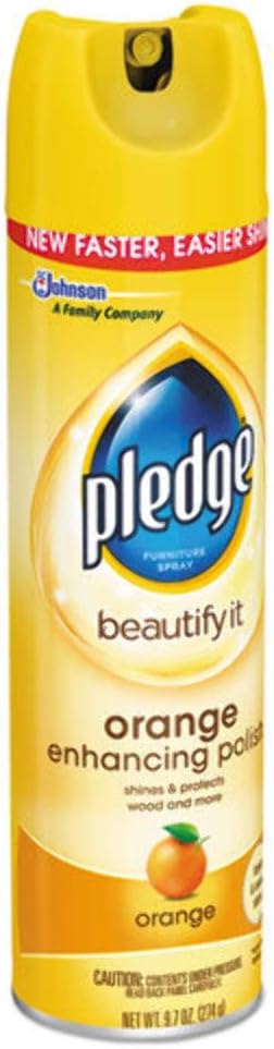 Amazon Com Pledge Orange Enhancing Polish 9 7 Oz Home Kitchen Amazon Com Pledge Orange Enhancing Polish 9 7 Oz Home Kitchen