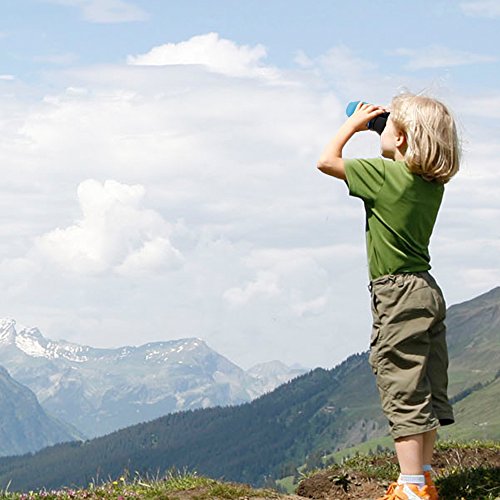 Bfull Binoculars- 10x25 Kids Binoculars Mini Folding Binoculars Compact Binoculars for Adults Waterproof Telescope for Bird watching, Football Safari Sightseeing, Camping and Travel(Black)