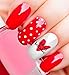 Valentine's Day Nail Art Heart Decals Set #3 Salon Quality!