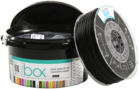 Avis Tron Mini 500g Pla 1.75 mm 3D Printer Filament Mini Rolls Innovative Package (Black)