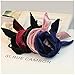 LOVEF 5 Pcs Velvet Wire Headband Girls Women Multi-Function Bunny Rabbit Ear Hair Band Head Band Sweet Multi-Styles Headband Head-tie Twist,Assorted Color (5 Pcs)