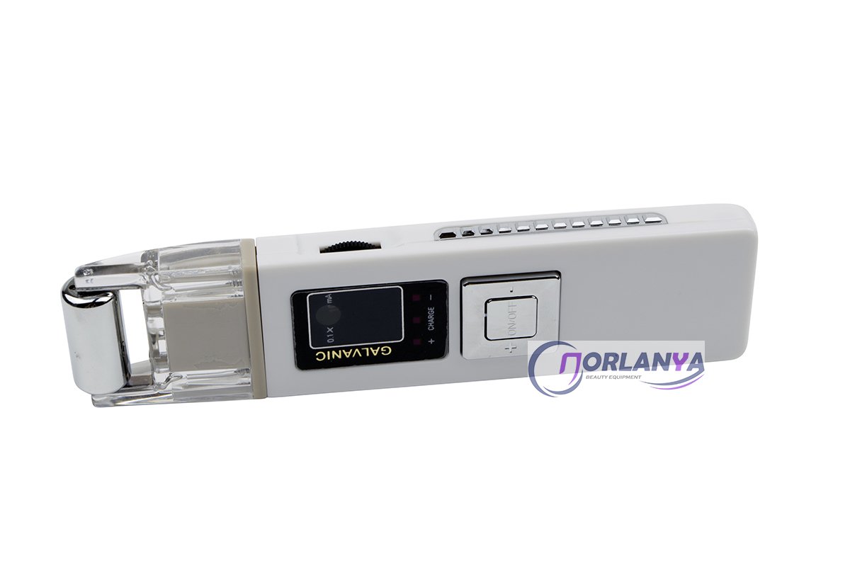 NORLANYA Microcurrent Galvanic Face Lift Ion Skin Spa Device KD9000 Beauty Device - White: Beauty