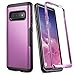 YOUMAKER Case for Galaxy S10+ Plus, Metallic Purple Heavy Duty Protection Full Body Shockproof Slim Fit Without Built-in Screen Protector Cover for Samsung Galaxy S10 Plus 6.4 inch - Purple