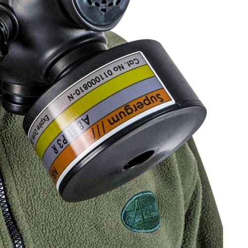 SUPERGUM Gas Mask Filter, CBRN 40mm, Israeli gas mask filter