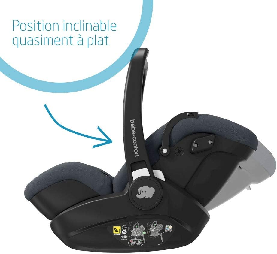 Bebe Confort Marble Siege Auto Cosi Inclinable Pour Bebe Avec Base Isofix Groupe 0 I Size 40 85 Cm Essential Graphite Amazon Fr Bebes Puericulture