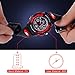 HIwatch Kids Watches Boys Girls Waterproof Sports Digital Wrist Watch for Youth, Red
