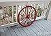 Leigh Country TX 93930 Red Wash Wagon Wheel