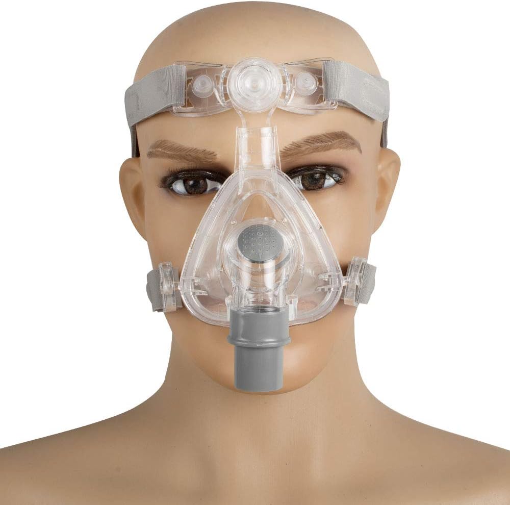 Sleep Mask Na-sal Mask with Free Adjustable Headgear Gel Na-sal Mask Perfect Fit