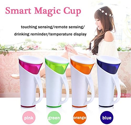 Smart Cup Mug Magical Water Drinking Reminder Cup Remote Sensing Water Bottle Cup (Random: Color)
