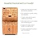 Bamboo Knife Block (Without Knives), Best For Storage Of Your Quality Cutlery. Stylish and Eco-Friendly, This Beautiful & Professional Wooden Block Will Be A Great Kitchen Addition. By Midori Way