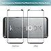 Galaxy S9 Screen Protector Tempered Glass Case Friendly With [Easy Install Tool & Back Skin Sticker] Klearlook Anti Scratch Curve Edge Fit Galaxy S9 High Definition Screen Protector