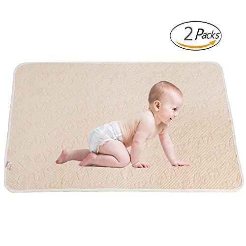 Baby Waterproof Bed Pad Kids Natural Organic Cotton Absorbent Mattress