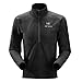 Arc'Teryx Men's Delta AR Zip Neck Black Sweatshirt LG