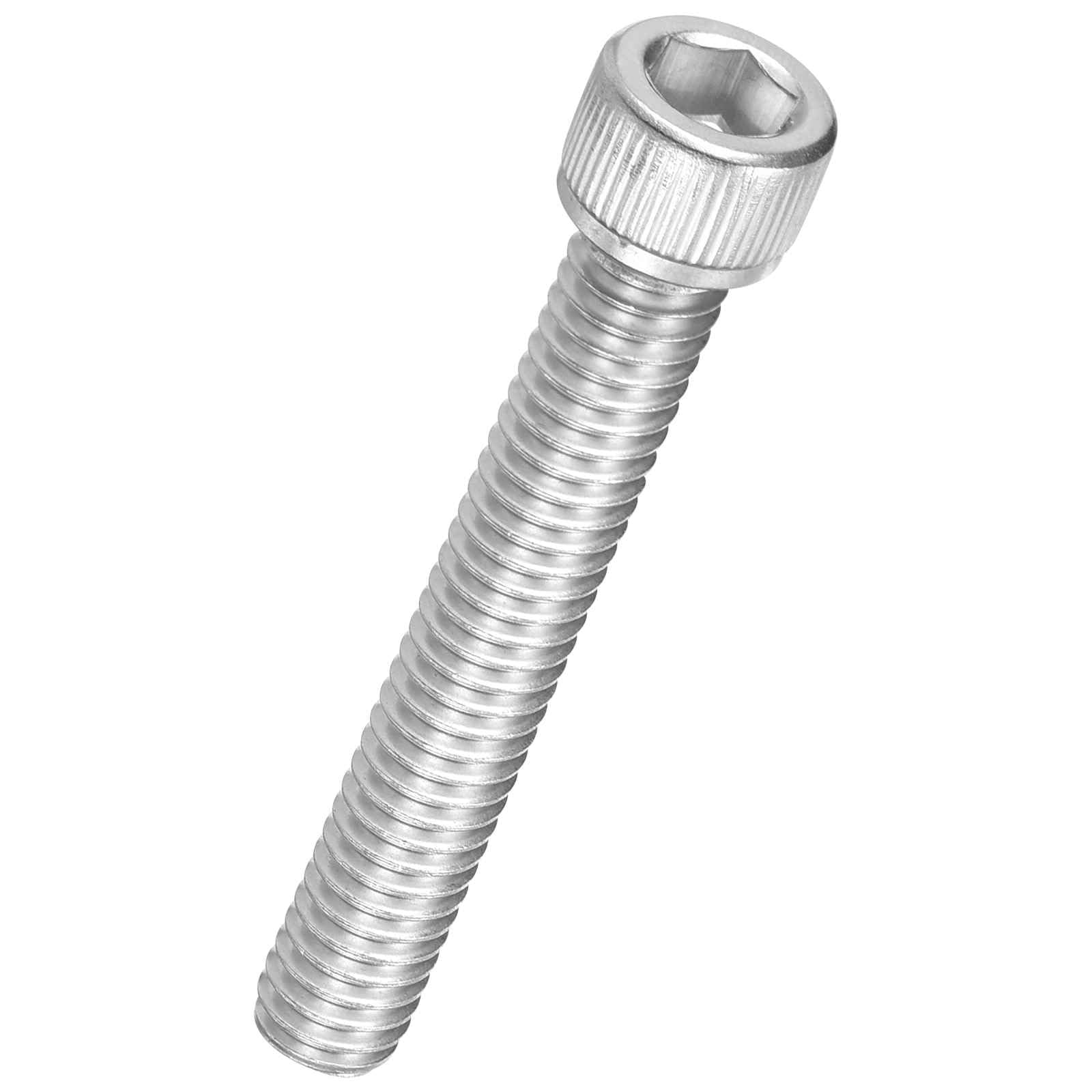 Kozelo 20pcs Socket Head Cap Screws - [5/16"-18 x 2"] UNC 304 Stainless Steel Allen Socket Drive for Electrical Motor 3D Printing Fan Engine Replacement Use, Silver — image 1