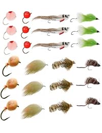 Alaska trucha Collection 24 Moscas + Fly Box