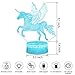 3D Night Light for Kids,3 in 1 Illusion Lamp for Home Decoration,3D Optical Illusion LED Lamps with Remote Control Bedroom Decorations Birthday,Christmas Gift Ideas for Girls Teen– Owl/Bear/Unicorn