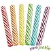 Sweet Spindles Mini Hard Candy Sticks - 50-Piece Jar (Assorted)