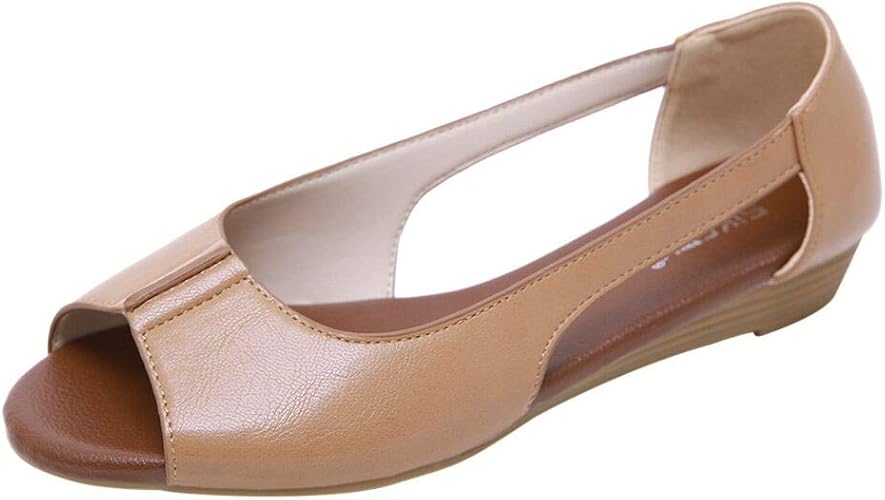 Amazon ローファーシューズ Foreted パンプス 蛇柄 オープントゥ