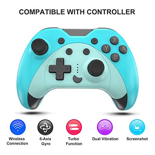 KINGEAR Graduation Gifts Gaming PC Controller for Switch, Mothers Day Gifts and Gifts for Gamers Kawaii Game Controllers, Have Fun with Gifts for Dad and Mum Controller for Nintendo Switch Games